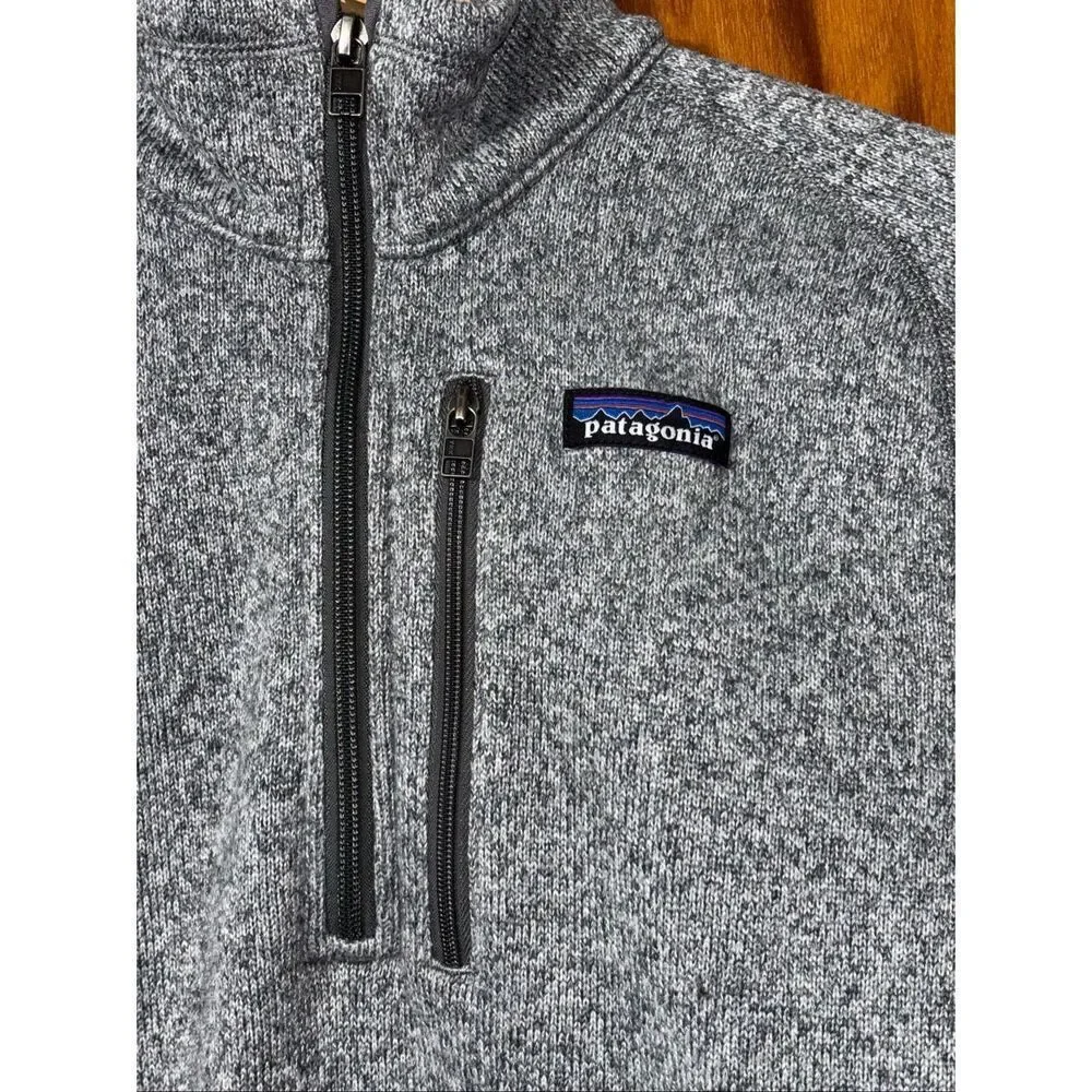 Patagonia Better Sweater 1/4-Zip Fleece grey stonewash men’s XS